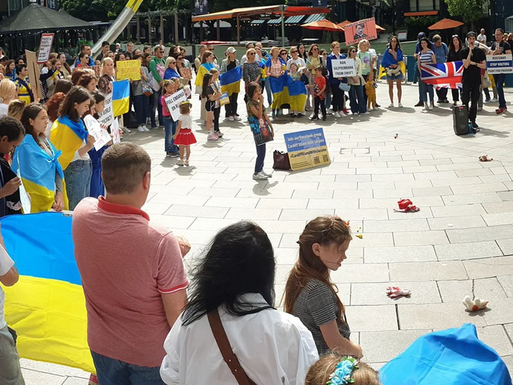 Save Azov International Protest