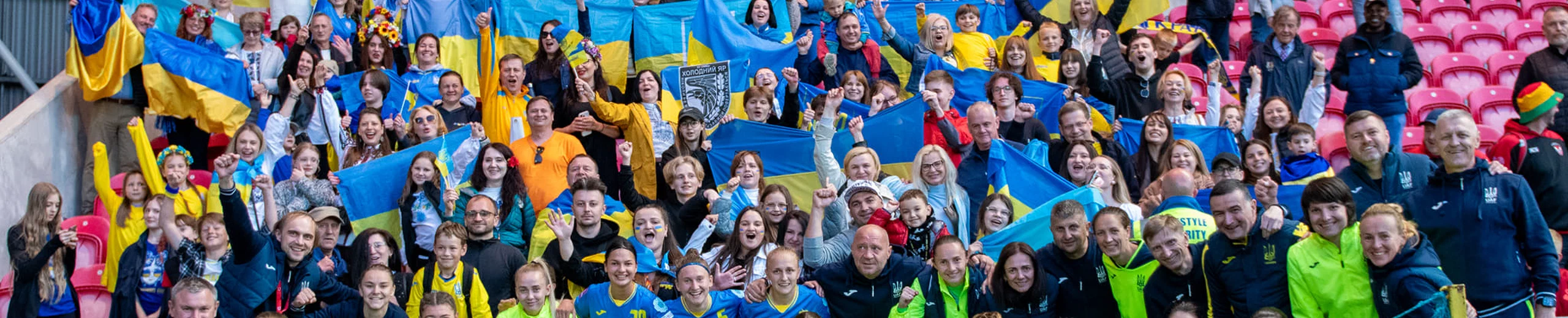 Women's football game Wales-Ukraine