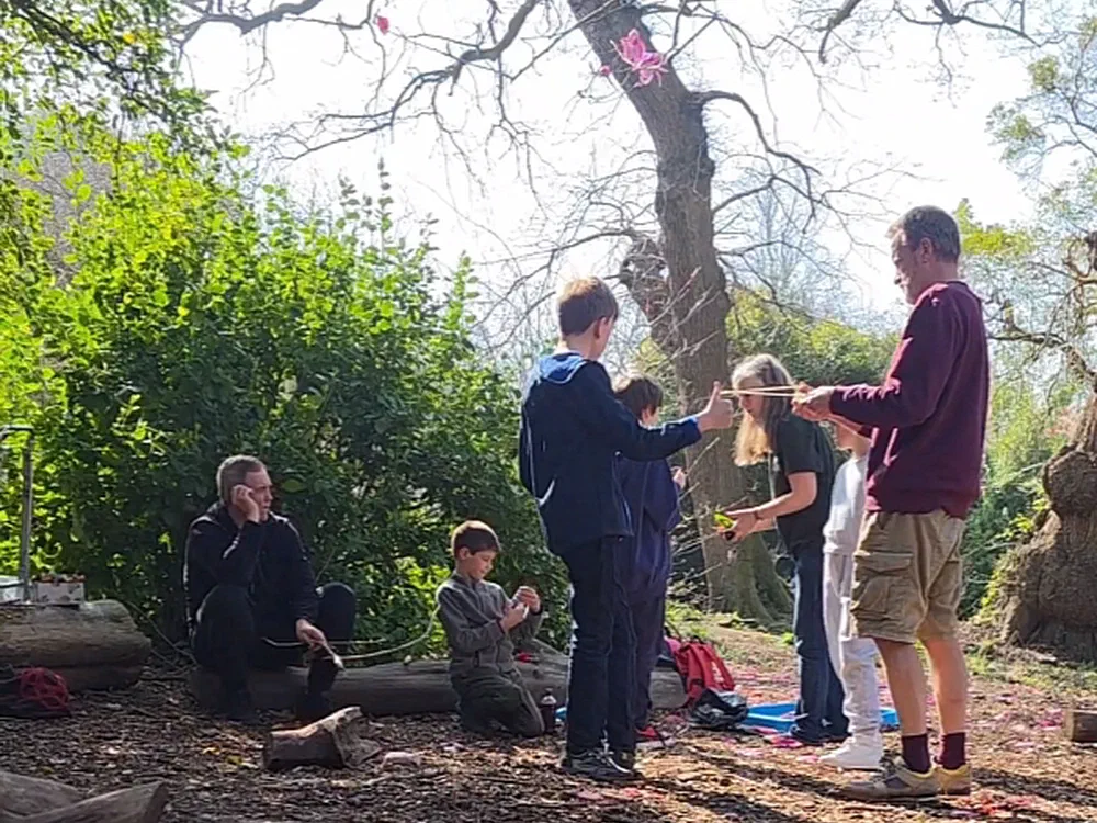 Third Forest School Day at Singleton Park