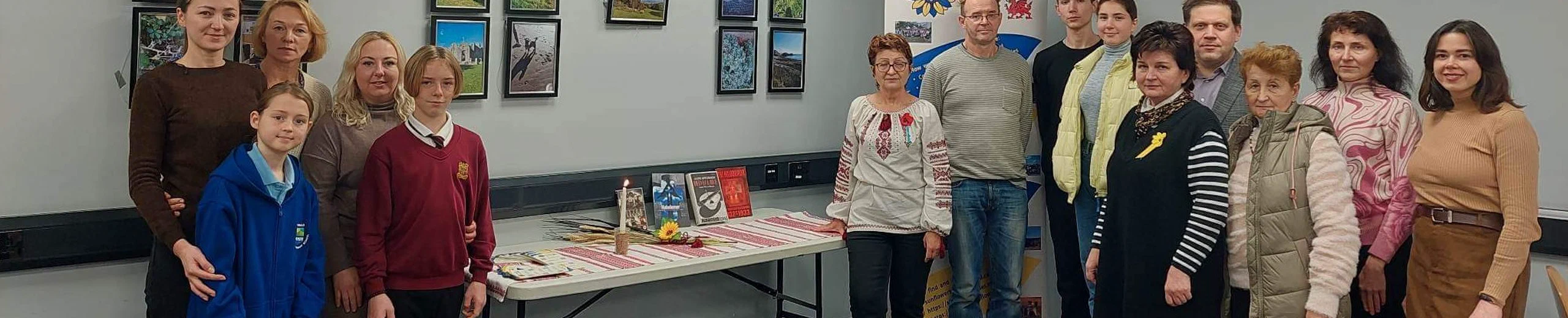 Memorial evening for the 90th anniversary of the Holodomor