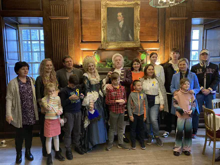 New Year’s lunch for Ukrainian families in Llanelli