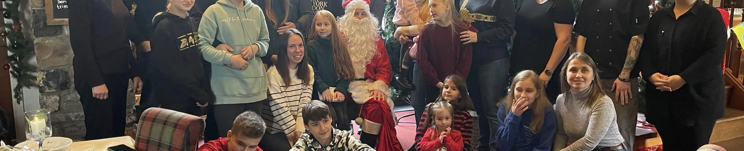 Christmas dinner at Pantglas Hall - Holiday Lodges & Leisure Club