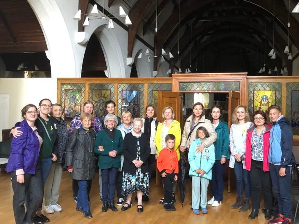 Meeting at St Peter's church, Llanelli