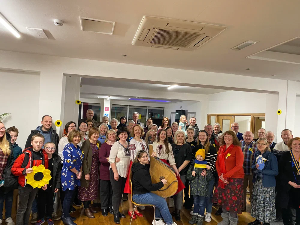 Taste of Ukraine event in Llanelli
