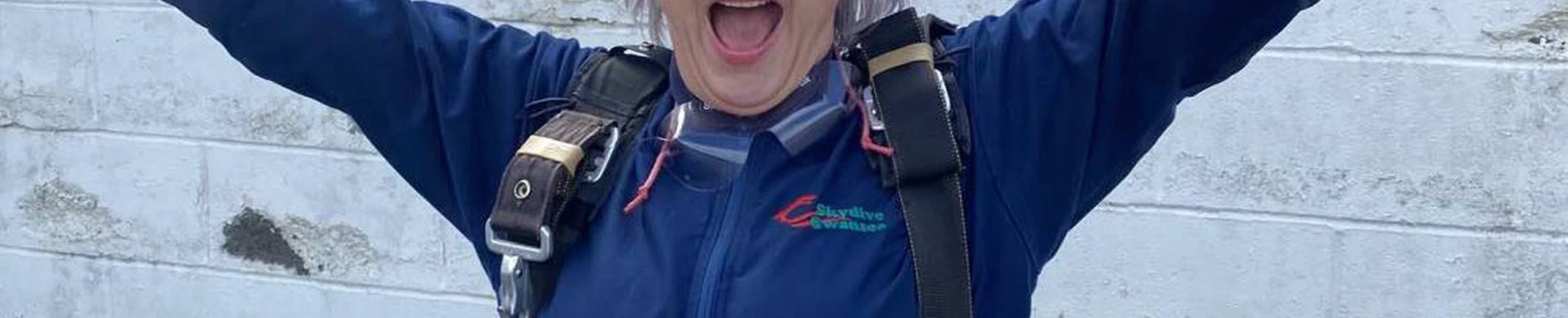 Sarah Wright's skydive