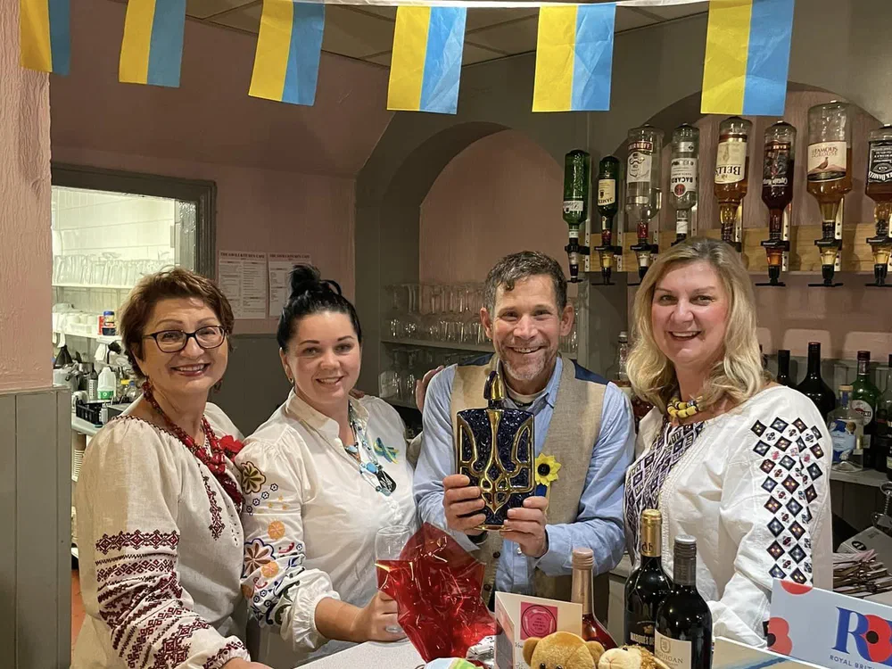 Another fundraising dinner at Gwili Kitchen Cafe, Llandeilo
