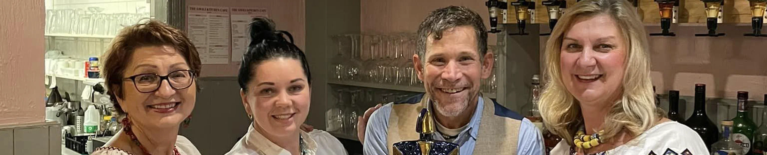 Another fundraising dinner at Gwili Kitchen Cafe, Llandeilo