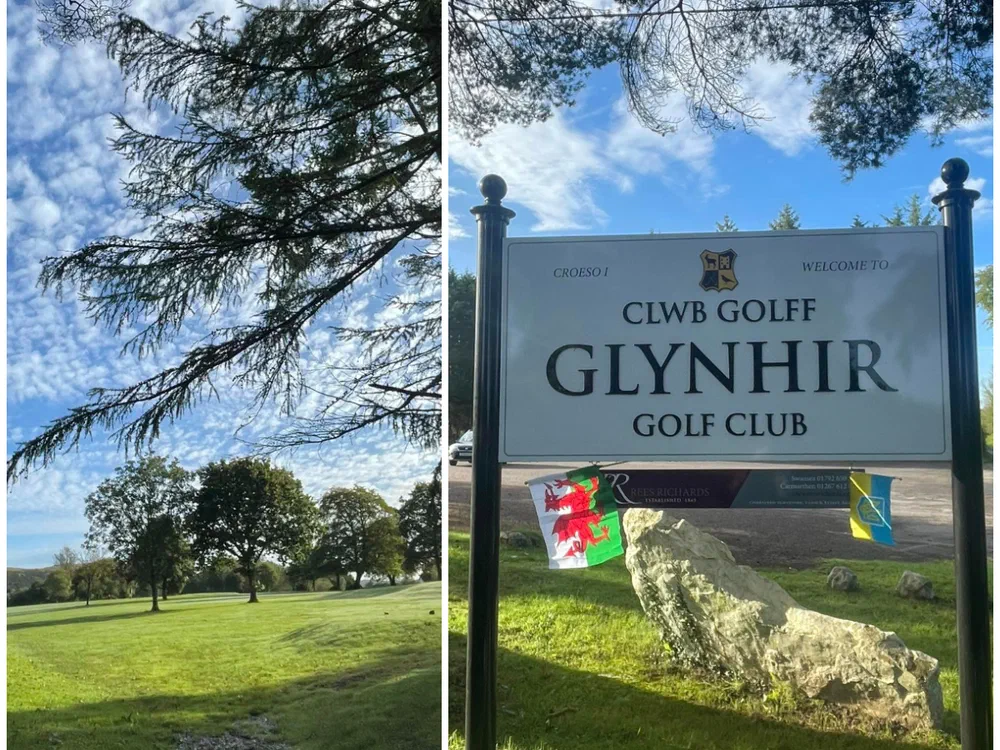 Ukrainian Charity Golf Day at Glynhir Golf Club Ammanford