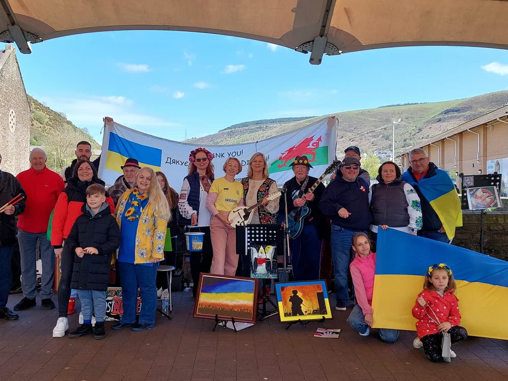 Fundraising with Ghostbuskers musical group