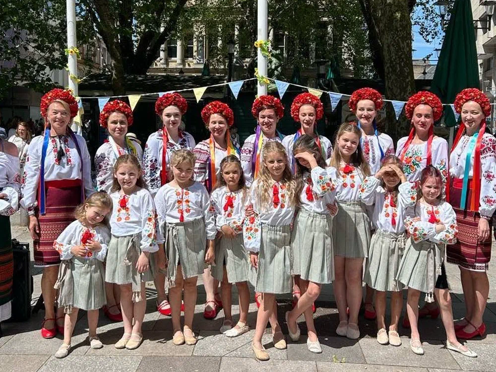Celebration of Vyshyvanka Day in Cardiff