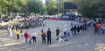 Independence Day of Ukraine on Swansea Castle Square