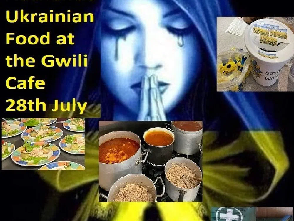 Second fundraising dinner at Gwili Kitchen Cafe, Llandeilo