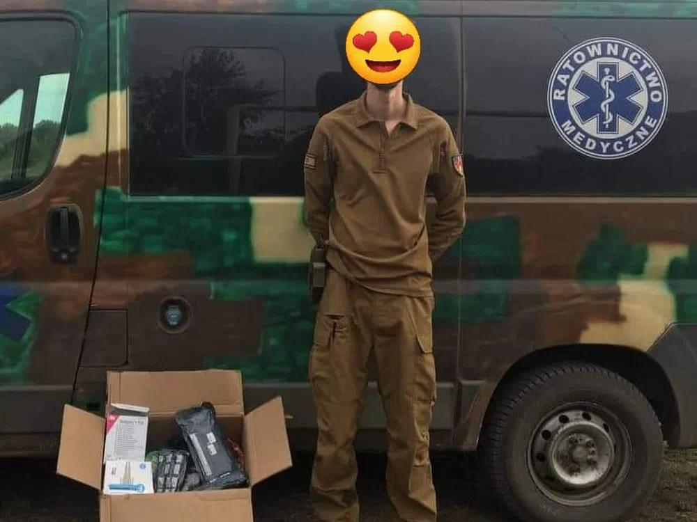 Early September shipment of medical supplies to Ukraine